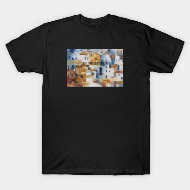 Urban landscape 6 T-Shirt by Andreuccetti Art